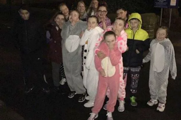 Walkers in onesies rescue man from river at 2.30 in the MORNING